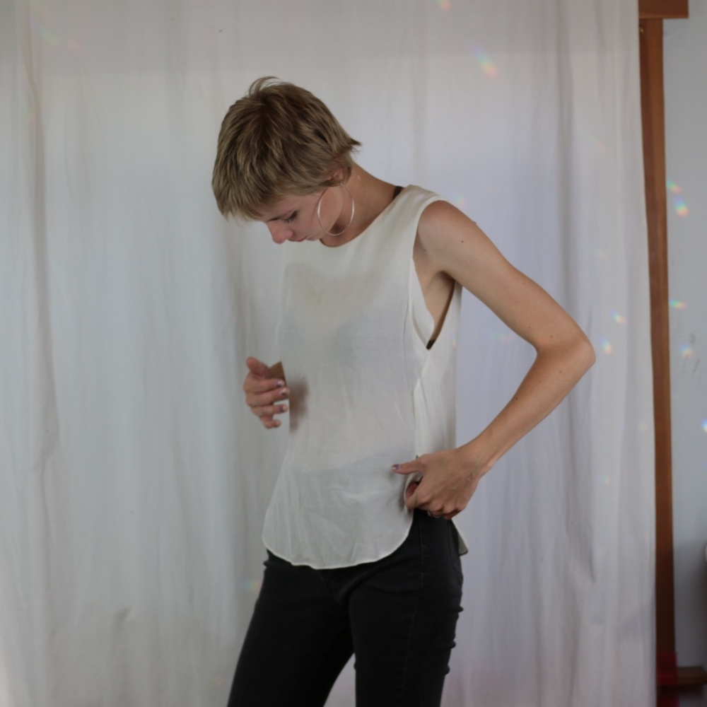 & other stories white tank